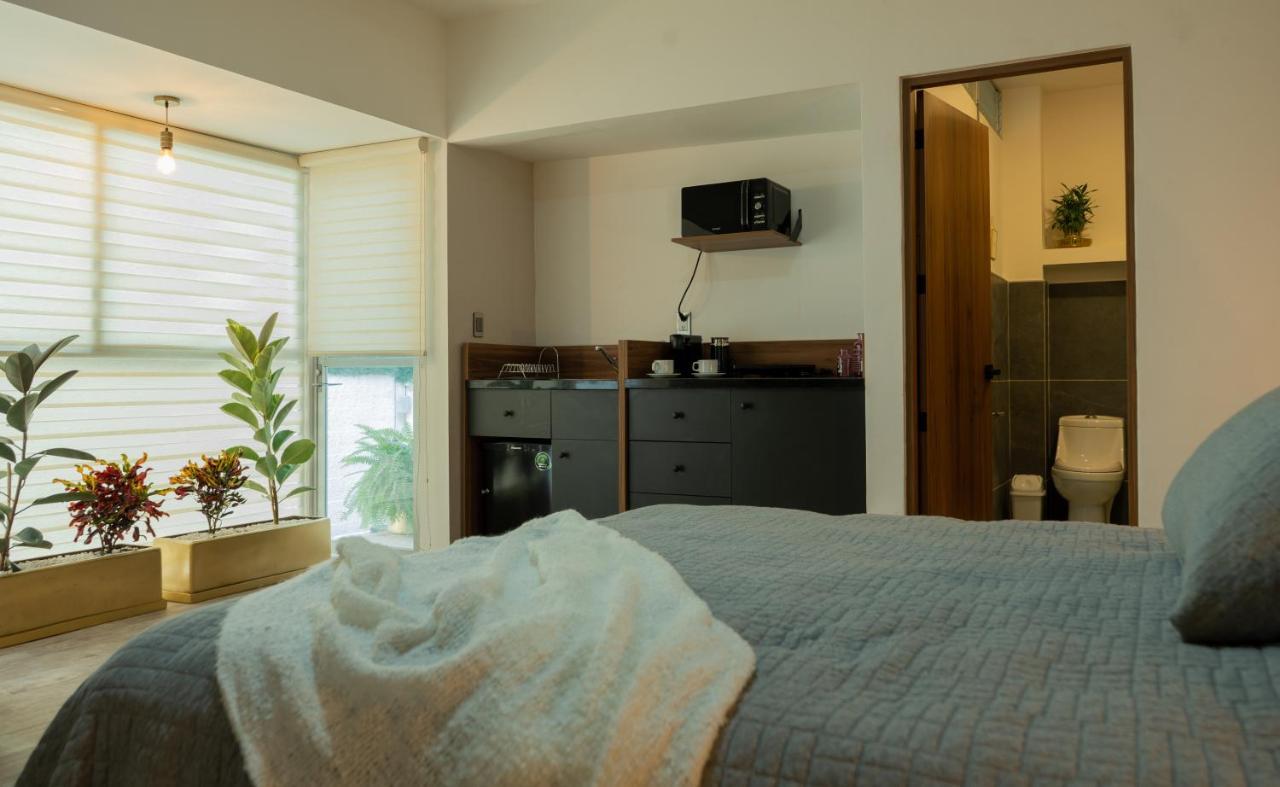Reforma - Suite 4 De Lujo En Naploes Cama Queen Size Mexico City Exterior photo